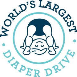 World's Largest Diaper Drive logo