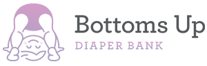 Bottoms Up Diaper Drive logo